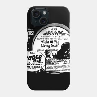 Halftone of the Living Dead Phone Case