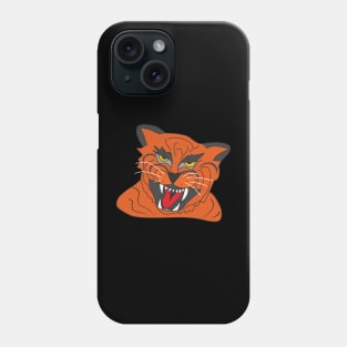 Angry tiger Phone Case