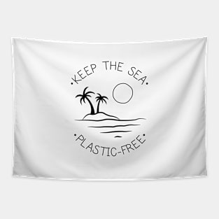 Keep the Sea Plastic-Free Tapestry