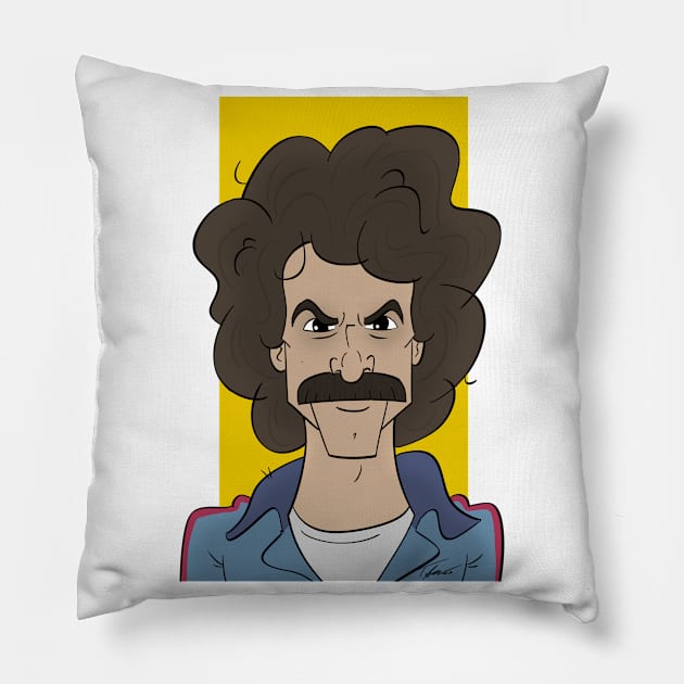 Hot Rod Pillow by Tuckerjoneson13