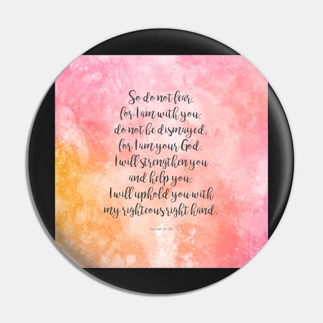 Isaiah 41:10 Pin by StudioCitrine