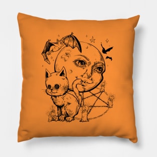 Halloween Samhain Night Pillow