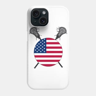 USA Lacrosse Phone Case