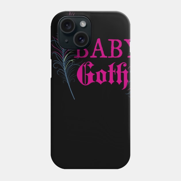 Baby Goth too Phone Case by RabbitWithFangs