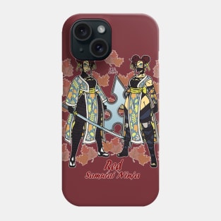 Red Samurai, Red Ninja Phone Case