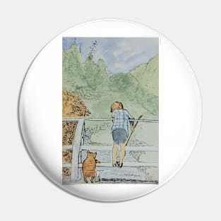 Pooh sticks print Pin