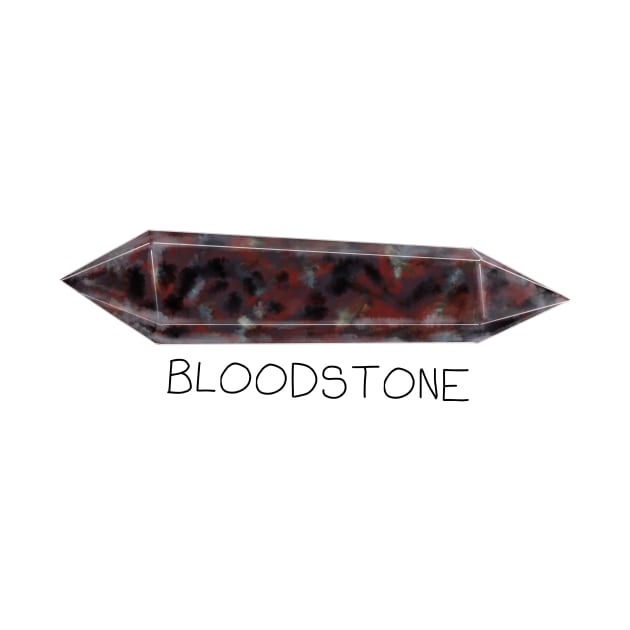 Bloodstone Crystal March Birthstone by DesignsBySaxton