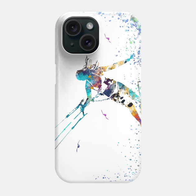 Kitesurfing Phone Case by RosaliArt