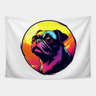 Pug Dog Tapestry