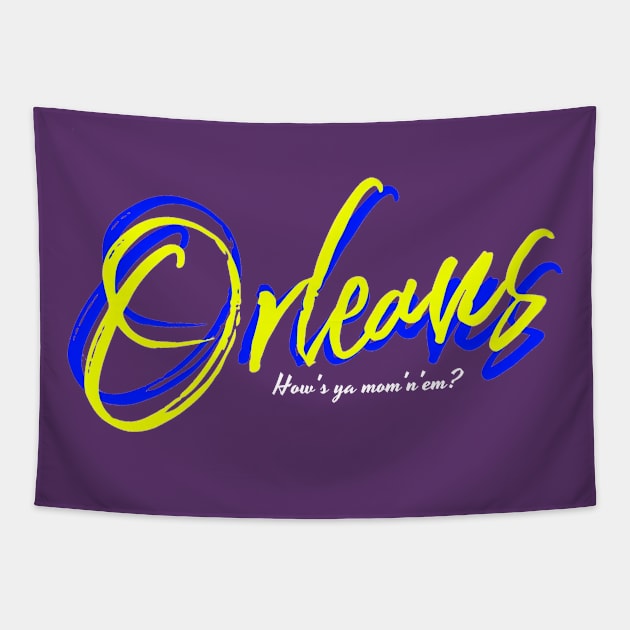 Orleans Swag Tapestry by WellaWella