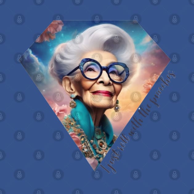 Iris Apfel fashionista by Alexander S.