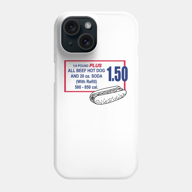 $1.50 Hot Dog Phone Case by Meat Beat