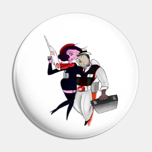 Bonnie and Clyde 4000 Pin