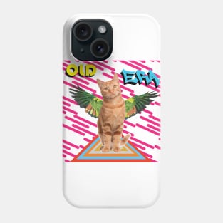 Cat Winged Old Era - Zine Culture Phone Case