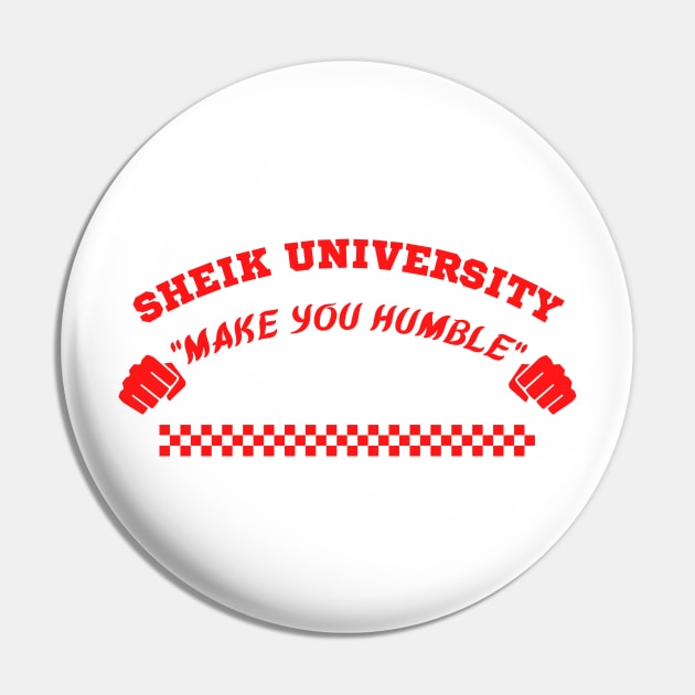 Iron Sheik University Pin by PopVultureStore