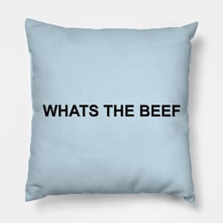 What's the Beef Pillow
