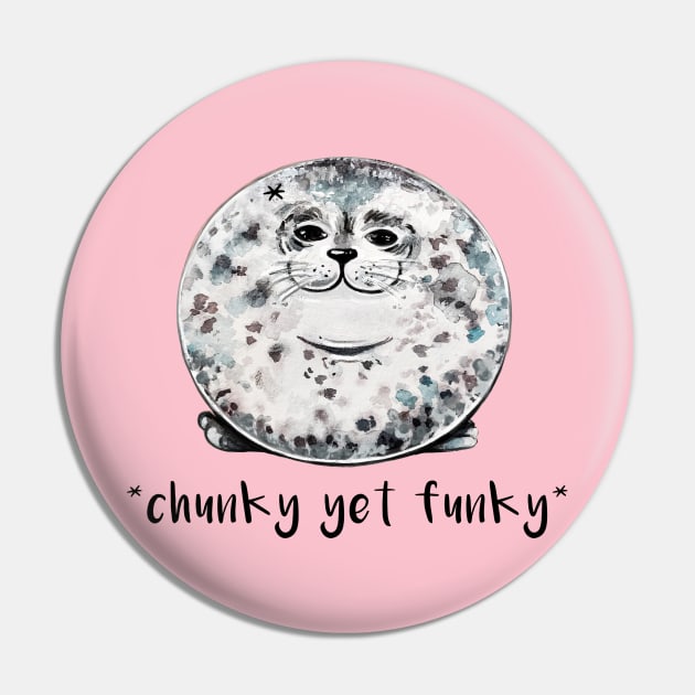 Chunky Seal Boi Pin by artbysavi