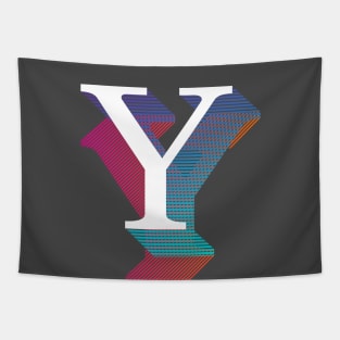 Letter Y Tapestry