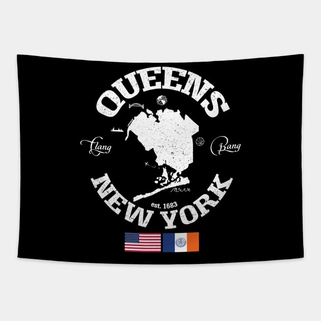 CBC Queens NY Tapestry by Original Astoria Kid