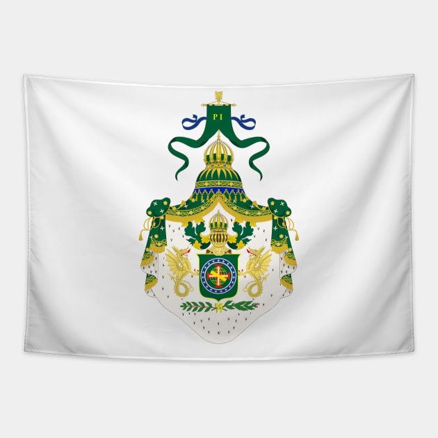 Imperial Coat of Arms of Brasil (1822–1831) Tapestry by Flags of the World