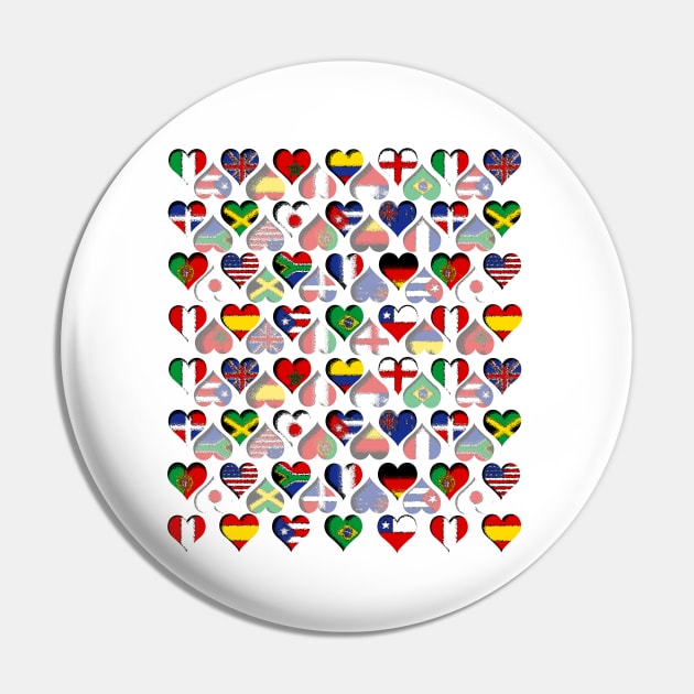 International Love - Diversity Pin by Nirvanax Studio