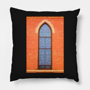 St. Mary's Church Study 4 Pillow