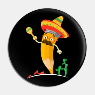 Cinco de Mayo Teacher Pin