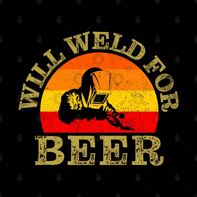 Will Weld For Beer by Jas-Kei Designs