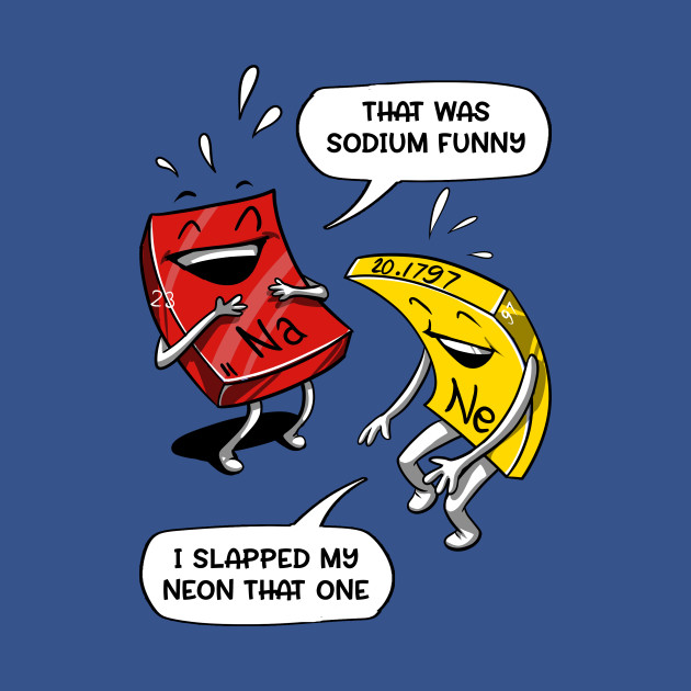 That Was Sodium Funny Geek Chemistry Science Joke Sodium