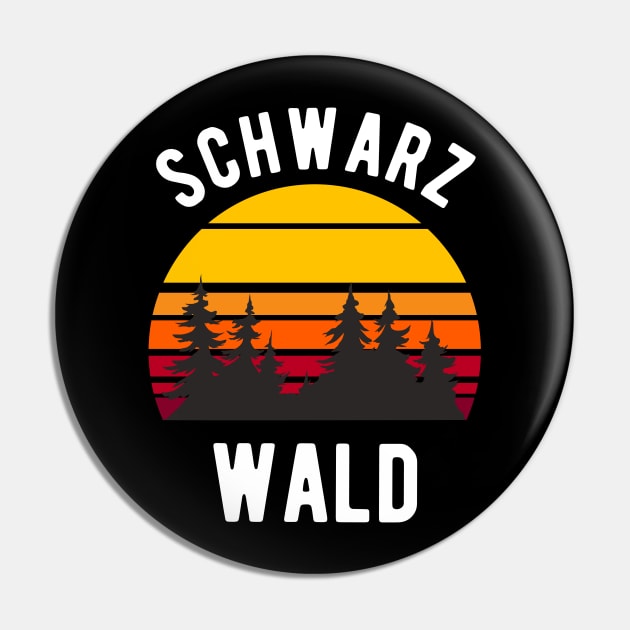 Schwarzwald - Sunset Edition Pin by isstgeschichte