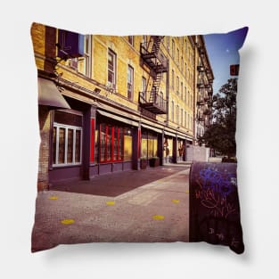 St Nicholas Avenue Harlem Manhattan NYC Pillow