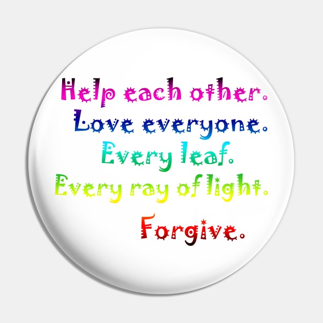 Help each other Pin by stefy