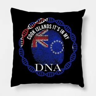 Cook Islands Its In My DNA - Gift for Cook Islander From Cook Islands Pillow