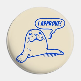 Seal of Approval Pin