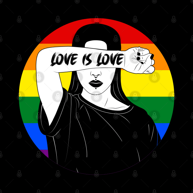 Love is love, lgbt community, human. by JS ARTE