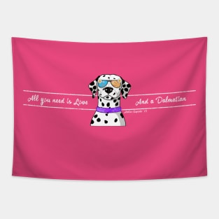 Dalmatian Love Tapestry