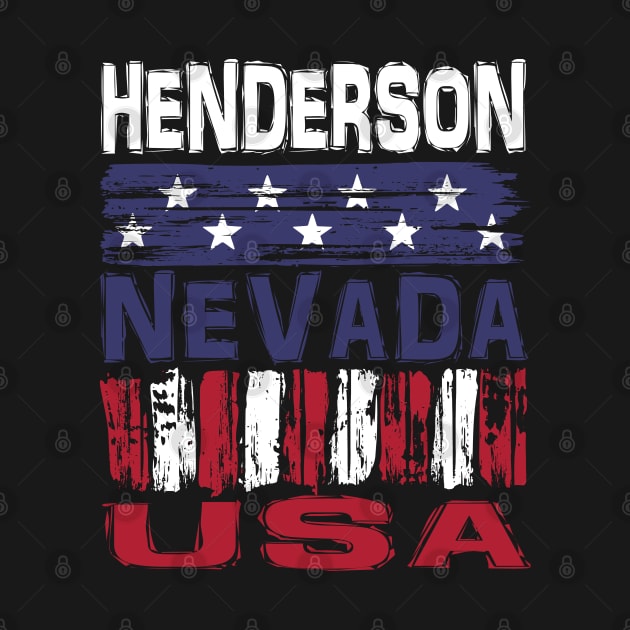 Henderson Nevada USA T-Shirt by Nerd_art