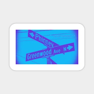 Phinney Avenue & Greenwood Avenue, Seattle, Washington by Mistah Wilson Magnet