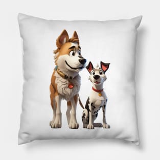 Playful Pups Pillow