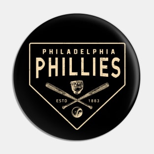 Philadelphia Phillies Home Base by Buck Tee Pin