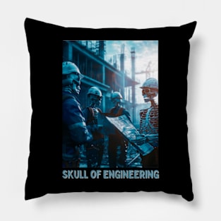 Skull of Engineering Pillow