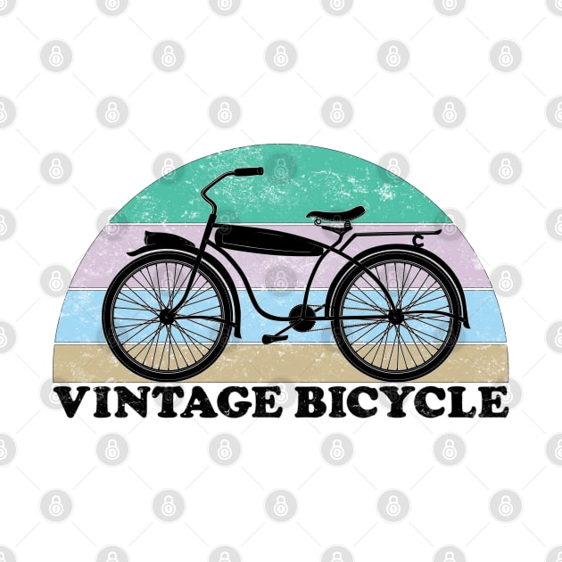 Vintage Bicycle Vintage Colors by TheWanderingFools