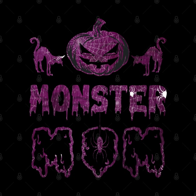 Purple Monster Mom by Kylie Paul