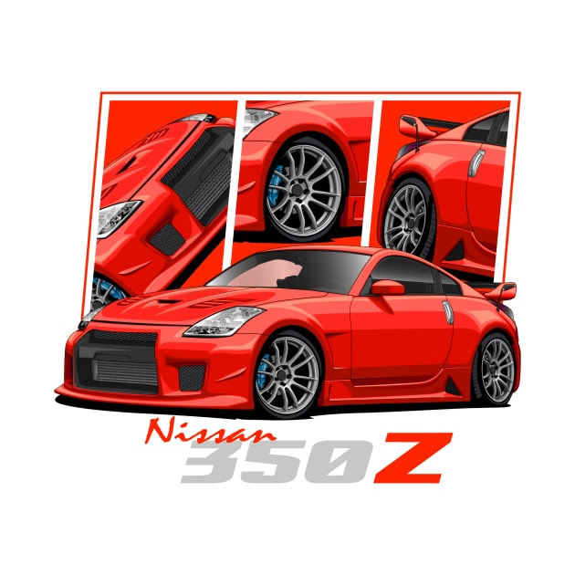 Nissan 350Z, JDM Car by T-JD