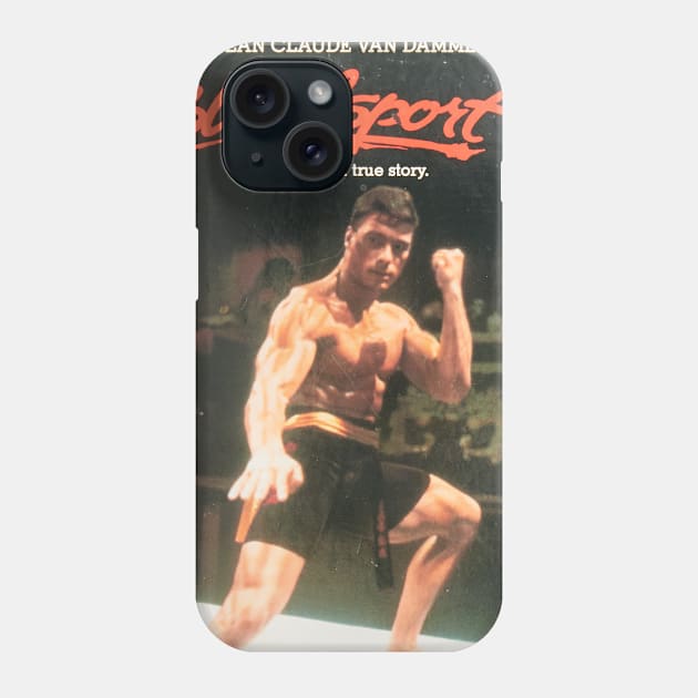 Bloodsport VHS Phone Case by Ultimate Action Movie Club