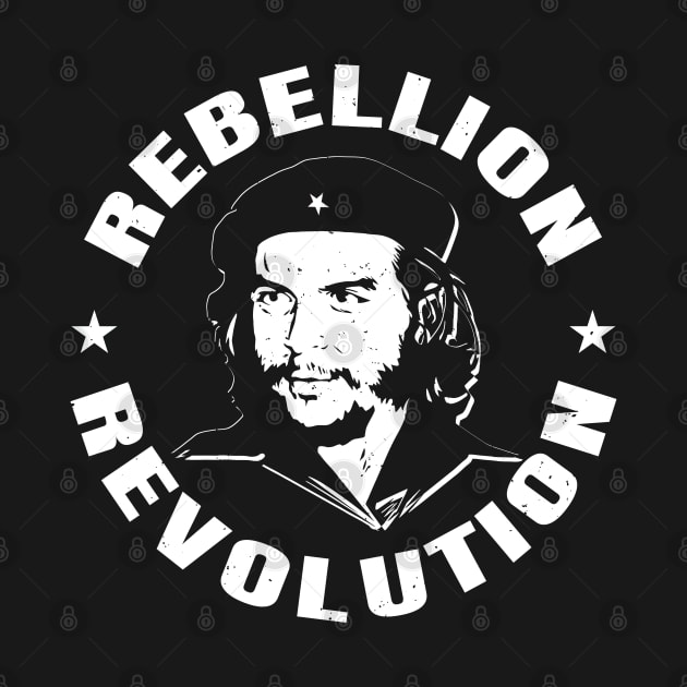 Che Guevara Rebel Cuban Guerrilla Revolution T-Shirt by HiDearPrint