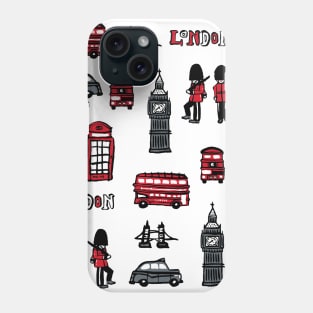 London icons Phone Case