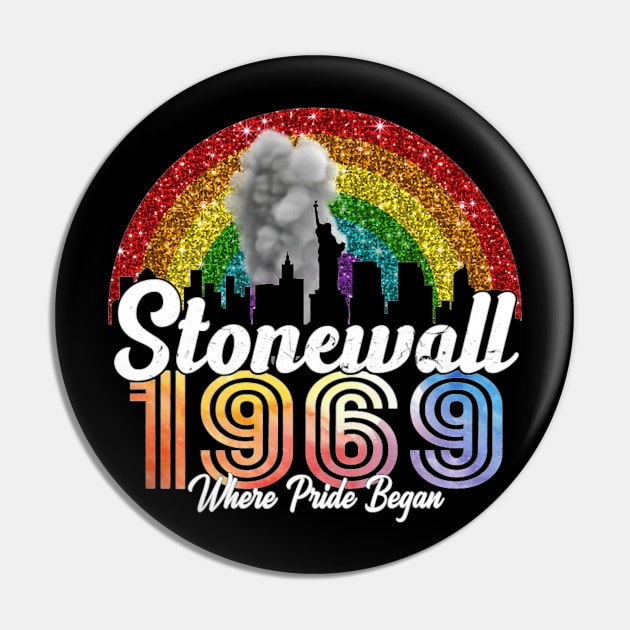 54th NYC Gay Pride LGBTQ Stonewall Pin by Kat dennings