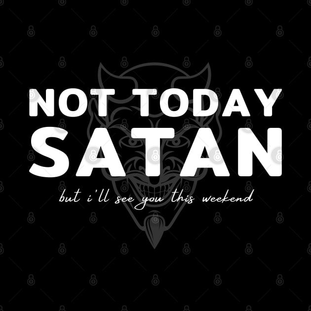 Not Today Satan but..... by tofupanic