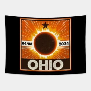 Ohio solar eclipse 2024 Tapestry